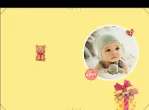 生日快乐生日礼物送宝宝情侣闺蜜8x12对裱特种纸20p  生日快乐生日礼物送宝宝情侣闺蜜8x12对裱特种纸20p