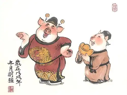 胖瘦对比搞笑图片卡通春