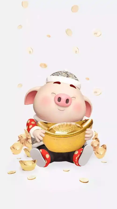  2019猪猪头像和壁纸,第一张就想保存