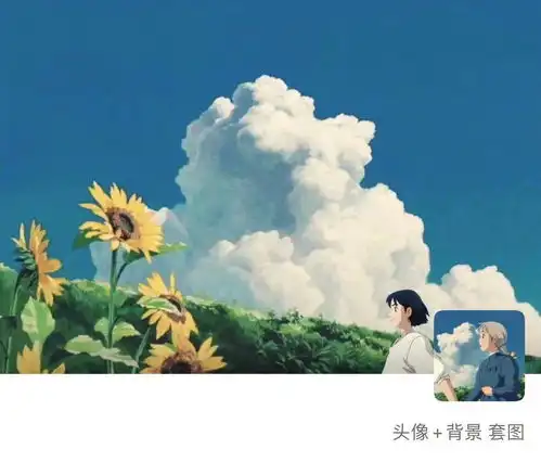  抖音超火的微信头像和背景图