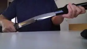  大叔搞笑各种斩切