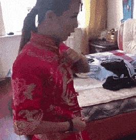  爆笑gif趣图好玩是好玩,就是有点费儿子