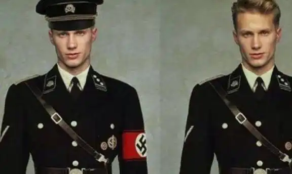 二战德军的军服是谁设计的华丽的军服外表下,是血迹斑斑的罪恶  二战德军的军服是谁设计的华丽的军服外表下,是血迹斑斑的罪恶