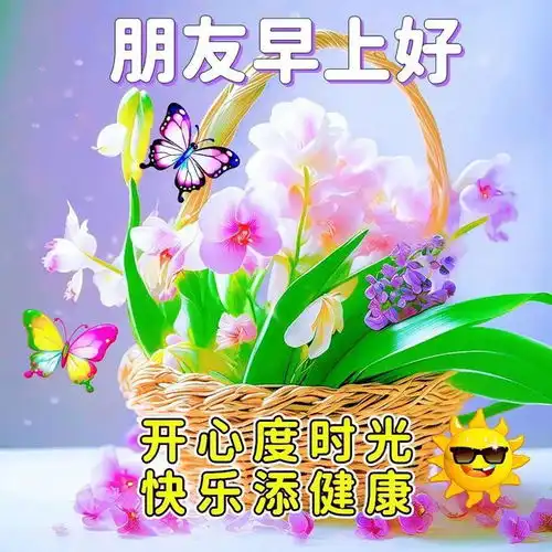  早安吉祥祝福语温馨,非常好看的早上好祝福图片大全