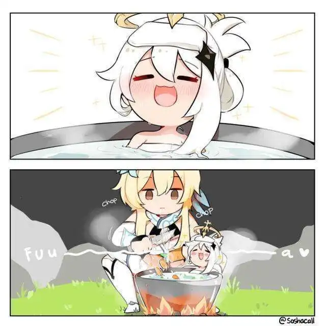  应急食品派蒙