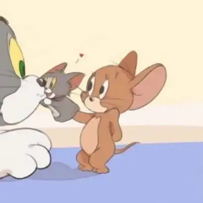 搞笑情头猫和老鼠
