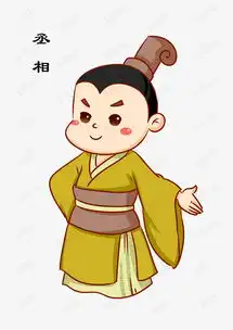  中国古代丞相卡通人物插画素材图片免费下载高清psd千库网图片编号11022233