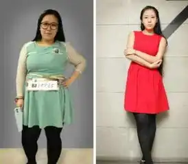  最美女胖子瘦身成功因与前男友分手才去减肥图