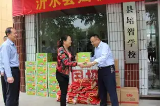  沂水县妇联沂水县农行开展爱心助残活动