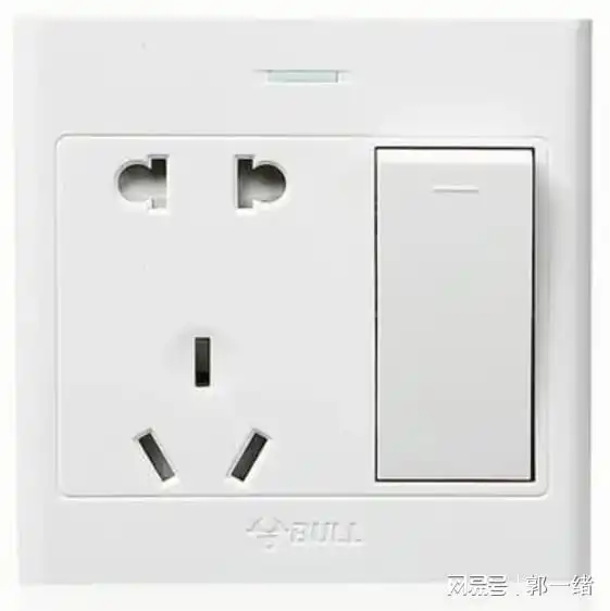  单开五孔插座接线图解