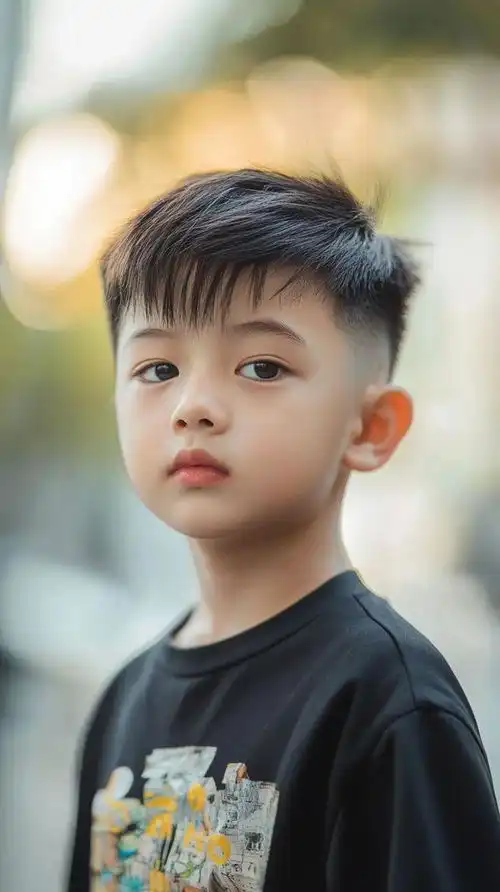 萌娃发型大赏小男孩的时尚蜕变密码  萌娃发型大赏小男孩的时尚蜕变密码