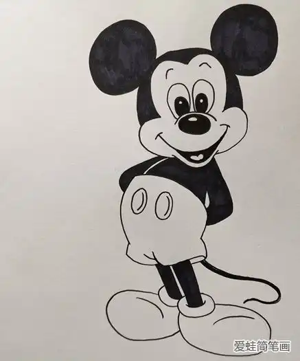  米老鼠的画法
