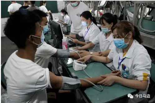  好青年,去当兵马边2021年秋季征兵体检进行中