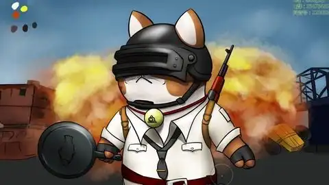 绝地求生搞笑动漫图片绝