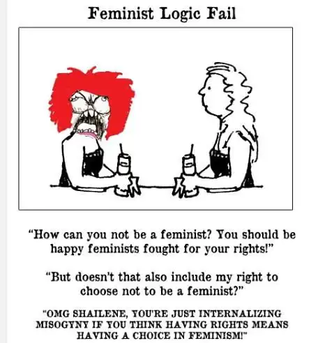  分享国外反女权论坛经典图片