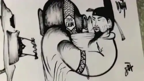  真不愧是大师,居然把人物描绘的如此生动,真叫人大开眼界