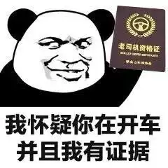  熊猫头表情包我怀疑你...,但是我没有证据