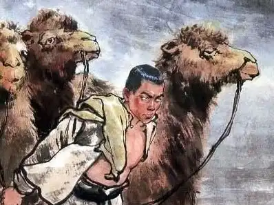 骆驼祥子葬虎妞图片