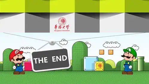  仿超级玛丽校园社团活动策划动态ppt模板