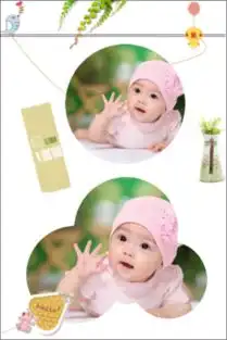  快乐童年照片可换8x12双面水晶银盐照片书22p
