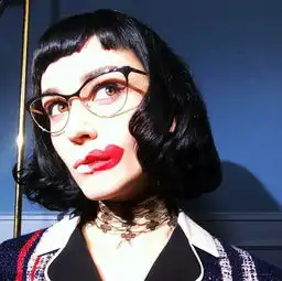  欧美原宿搞怪头像女头个性港味堆糖,美好生活研究所