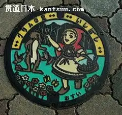  日本有趣的井盖文化