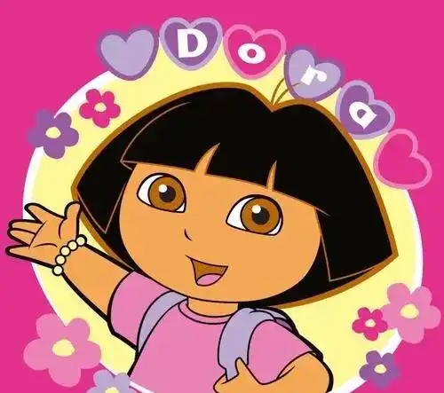 黑人朵拉搞笑图片历险记