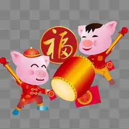  新年敲锣打鼓素材免费下载新年敲锣打鼓图片大全千库网png