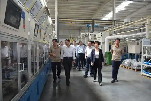  甘肃海林中科科技股份有限公司甘肃省副省长张锦刚一行来我公司调研
