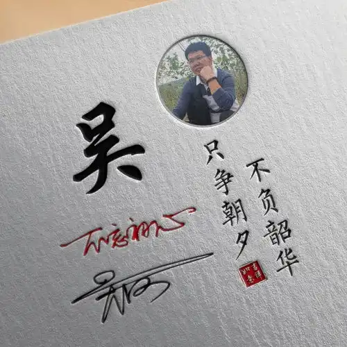  你的微信头像多久没换了,经典3d霸气签名头像做好了,请查收