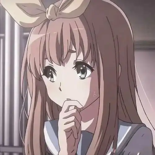  女生头像呆萌