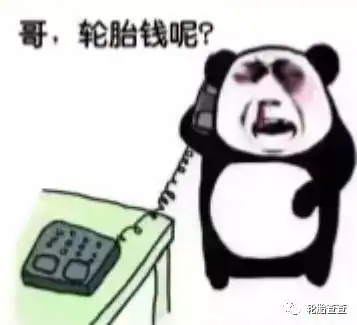  轮胎装完了,你说今天没带够钱
