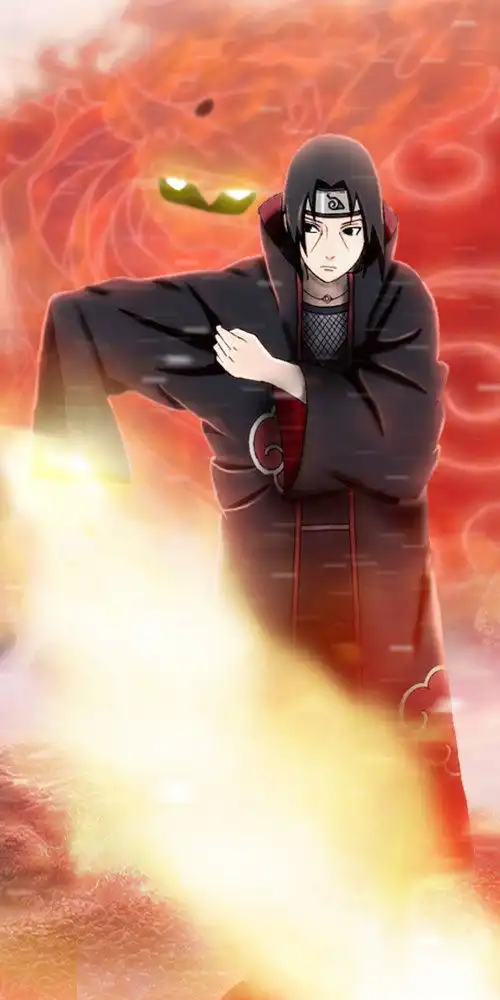  火影忍者壁纸宇智波斑须佐手机壁纸,绝望吧,这就是神的力量