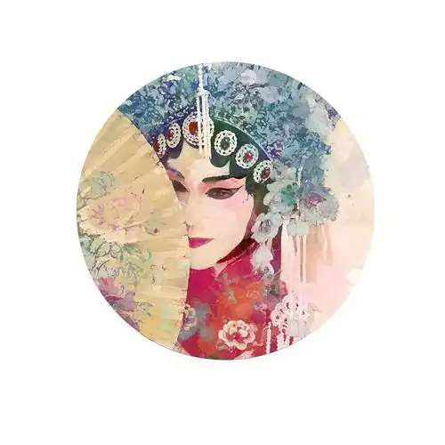  霸王别姬的虞姬可爱的中古骑士美人