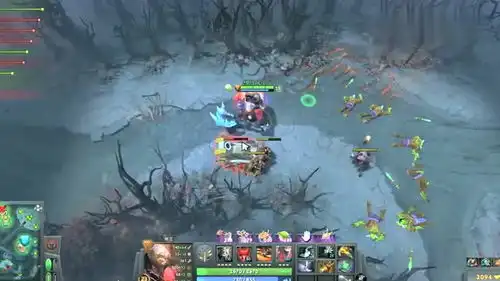  dota教学时间,视觉效果爆炸,战斗一马当先