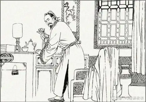 敲锣打鼓国画图片