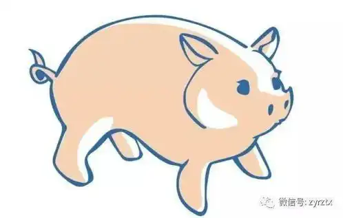 猪图片大全搞笑可爱橡果