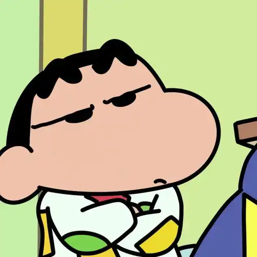  头像可可爱爱蜡笔小新头像