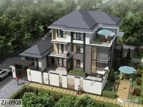 农村自建房精选图库20套带封闭式车库住宅户型  农村自建房精选图库20套带封闭式车库住宅户型