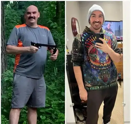  30张减肥前后的励志照片,让人相信每个胖子都是潜力股