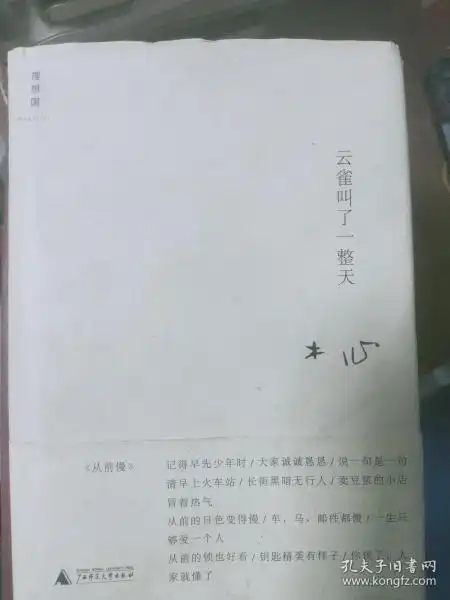  云雀叫了一整天9787563377947