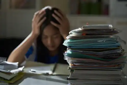 考前焦虑的搞笑图片家长