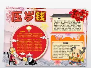  word压岁钱小报春节小报寒假生活手抄报图片模板wps设计图下载元旦手抄报大全编号19026770