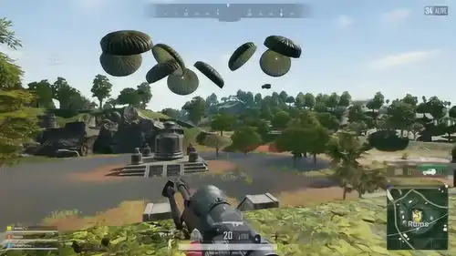 绝地求生搞笑集锦罕见的三个空投同时降落 绝地求生搞笑集锦罕见的三个空投同时降落