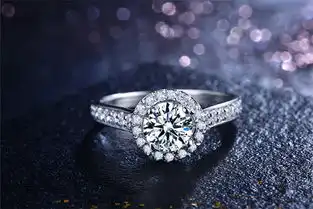 恒久之星白18k金爱无限结婚定制钻石戒指  恒久之星白18k金爱无限结婚定制钻石戒指