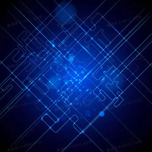  矢量几何蓝色科技线光背景背景图片下载9076x9050像素jpg格式编号1mrforwyv图精灵