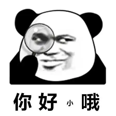  熊猫头表情包小哥哥,你又没有对象,我叫你一声老公怎么了