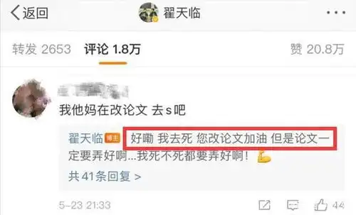 论文图片搞笑翟天临