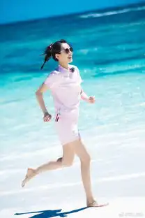  章子怡晒海边搞怪照清纯灵动似少女
