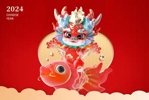  2024年最火龙年壁纸最好看的龙年壁纸2024龙年春节壁纸